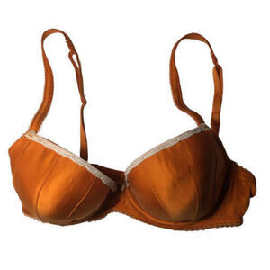 #2711-3 Wacoal 55310 Lined Underwire T Shirt Bra Lot Size 32D Orange